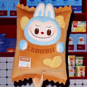 Authentic The Monsters Labubu WACKY MART - PILLOW CHIPS